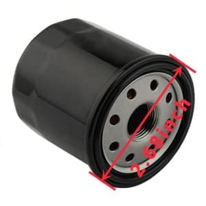AloneGoer 2 قطعة فلتر زيت 49065-0724 متوافق مع Kawasaki 49065-7010 Club Car 1016467 41016467 Kubota T1460 T1560 T1700H T1770 T1870 TG1860G Robin EH18V EH64 EH65 Yamaha MX775 MX800 MX825 - Image 3